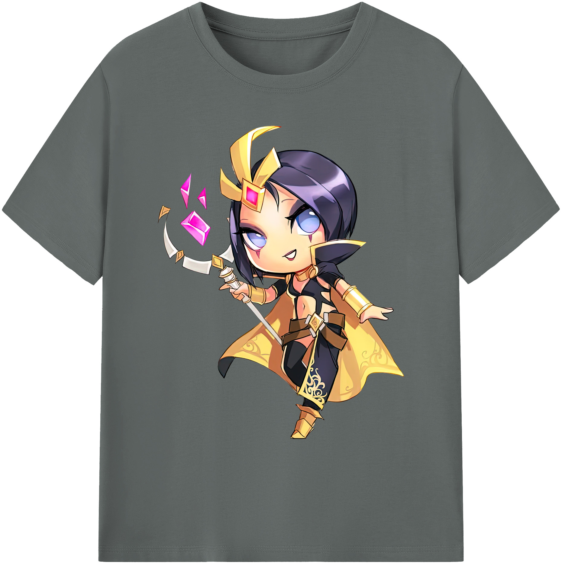 リーグ・オブ・レジェンド League of Legends LOL 綿100％ メンズ半袖Tシャツ｜肌触りやわらか＆通気性